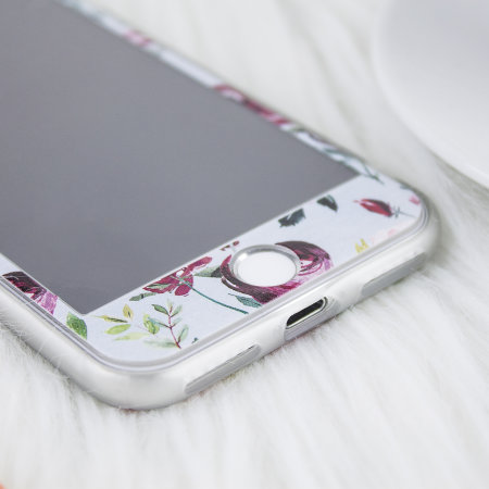 Funda iPhone 8 / 7  LoveCases Floral Art - Azul