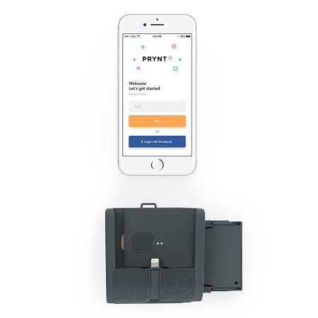 Prynt Pocket Instant Photo Printer for iPhone - Graphite