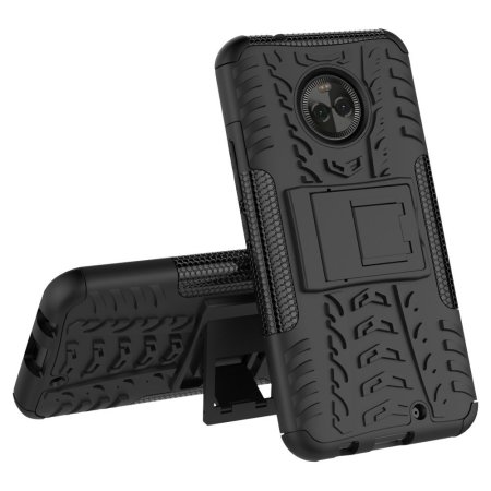 Coque Motorola Moto X4 Olixar ArmourDillo protectrice – Noire