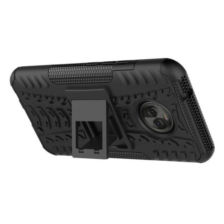 Coque Motorola Moto X4 Olixar ArmourDillo protectrice – Noire