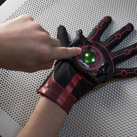 Aura drone deals with glove controller