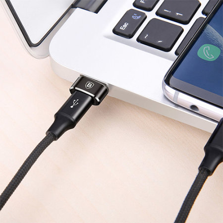 Baseus USB Type-C to USB-A Adapter - Black