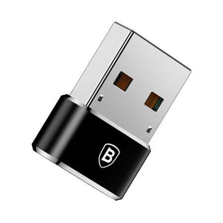 Baseus USB Type-C to USB-A Adapter - Black