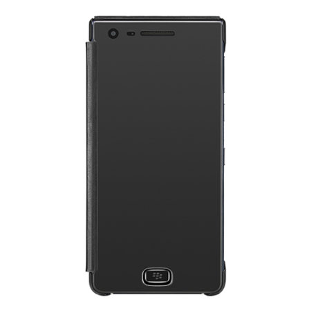 Official BlackBerry Motion Peep Proof Privacy Flip Case - Black
