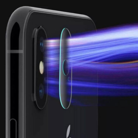 Protection appareil photo iPhone X en verre trempé – Pack de 2