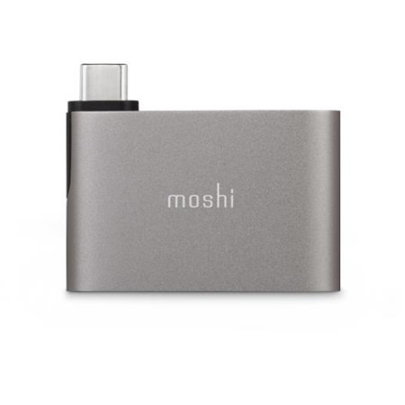Adaptador Moshi USB-C a Dual USB - Gris