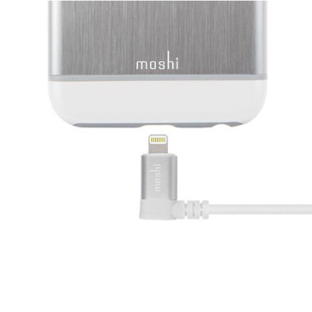 Moshi MFi 90 Degree Angled USB to Lightning Cable - 1.5M - White