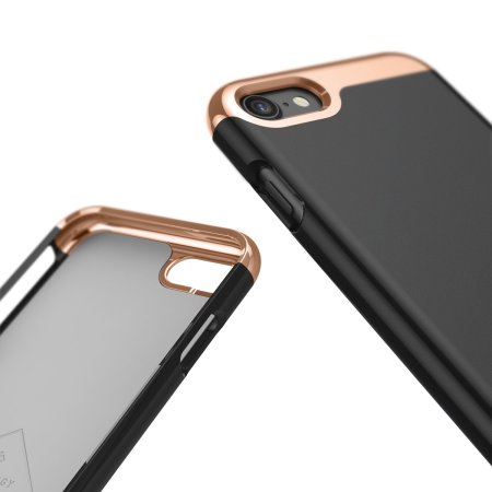 Caseology Savoy Series iPhone 8 / 7 Slider Case - Matte Black