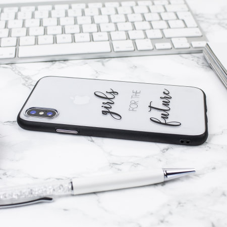 LoveCases iPhone X Gel Case - Girls For The Future