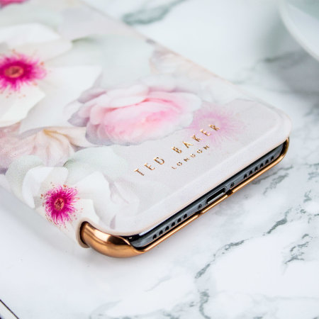 Ted Baker Nalibise iPhone X Mirror Folio Fodral - Chelsea Grå