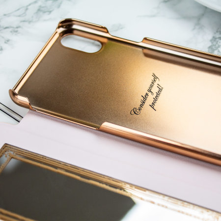 Ted Baker Nalibise iPhone X Mirror Folio Fodral - Chelsea Grå