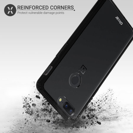 Coque OnePlus 5T Olixar ExoShield Snap-on – Transparente / Noire