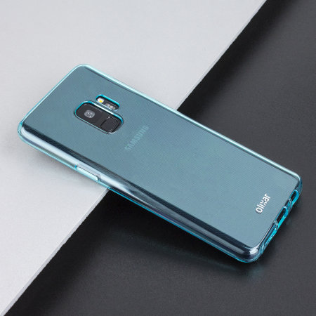 Olixar FlexiShield Samsung Galaxy S9 Gel Case - Coral Blue