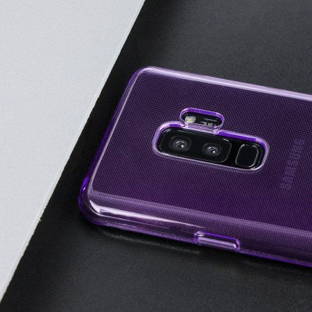 Olixar FlexiShield Samsung Galaxy S9 Plus Gel Hülle in Orchid Grau
