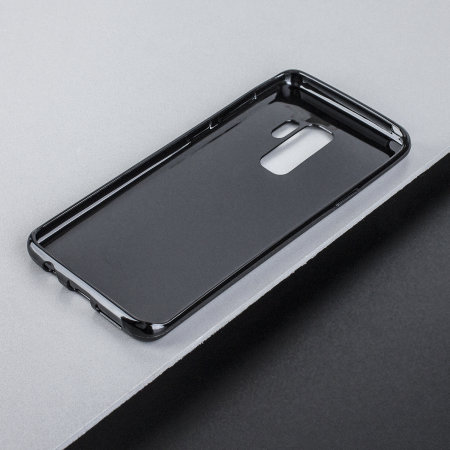 Olixar FlexiShield Samsung Galaxy S9 Plus Gel Case - Solid Black