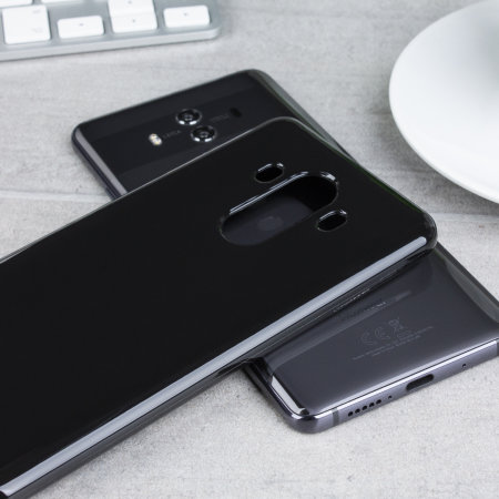 Olixar FlexiShield Huawei Mate 10 Pro Gel Case - Solid Black