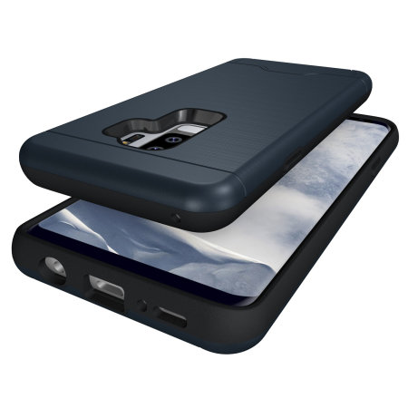 Olixar X-Ranger Samsung Galaxy S9 Plus Survival Case - Marine Blau