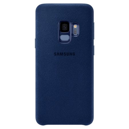 Official Samsung Galaxy S9 Alcantara Cover Case - Blau