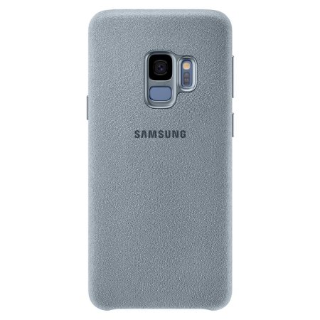 Official Samsung Galaxy S9 Alcantara Cover Skal - Mint