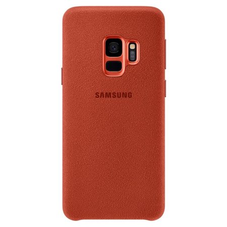 Official Samsung Galaxy S9 Alcantara Cover Case - Rood