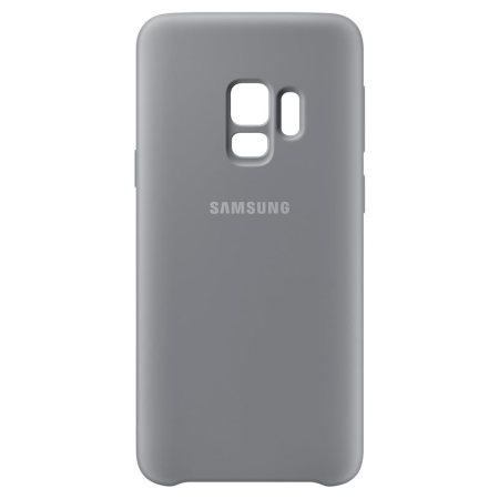 Official Samsung Galaxy S9 Silicone Cover Case - Grijs