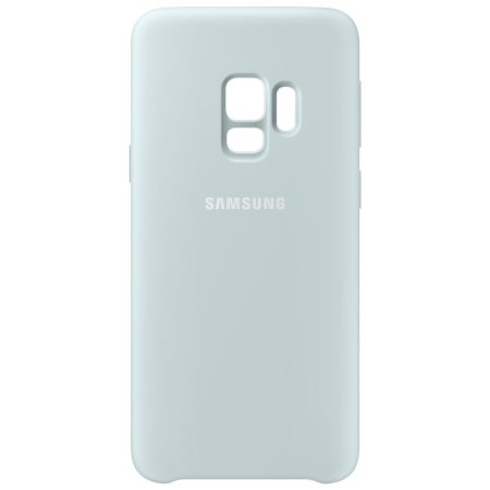 Official Samsung Galaxy S9 Silikon Deksel Etui - Blå