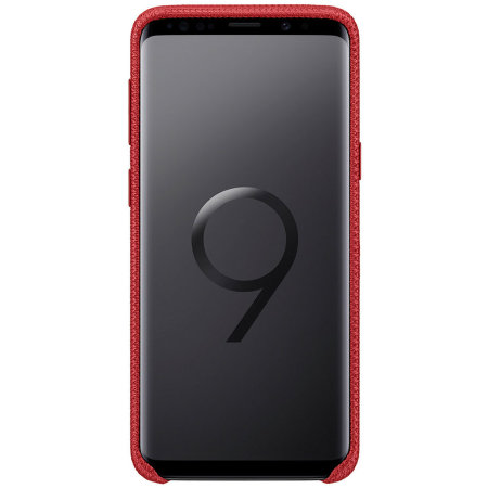 Official Samsung Galaxy S9 Plus Hyperknit Cover Skal - Röd