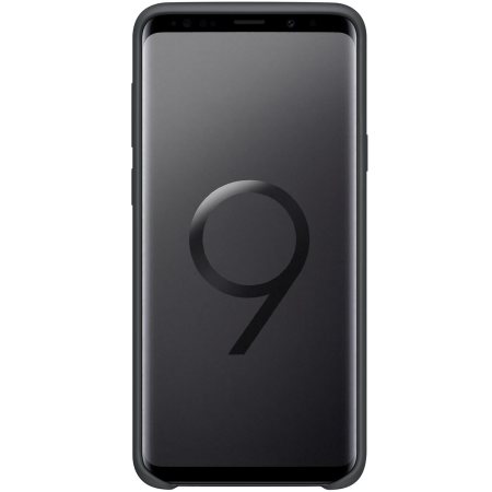 Coque Officielle Samsung Galaxy S9 Plus Silicone Cover – Noire