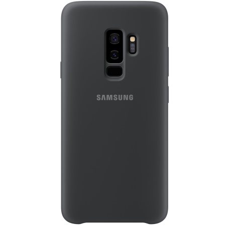 Coque Officielle Samsung Galaxy S9 Plus Silicone Cover – Noire