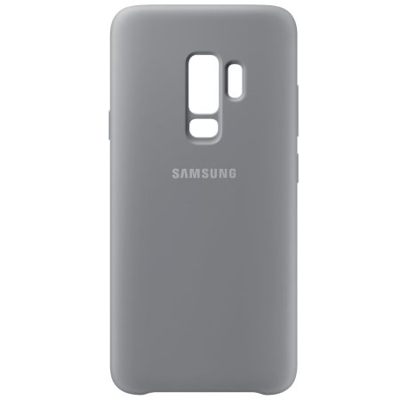 Official Samsung Galaxy S9 Plus Silicone Cover Case - Grau