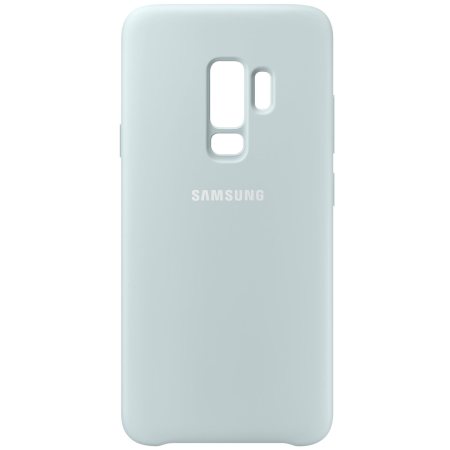 Official Samsung Galaxy S9 Plus Silicone Cover Skal - Blå
