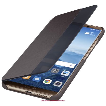 Coque Officielle Huawei Mate 10 Pro Smart View Flip – Grise