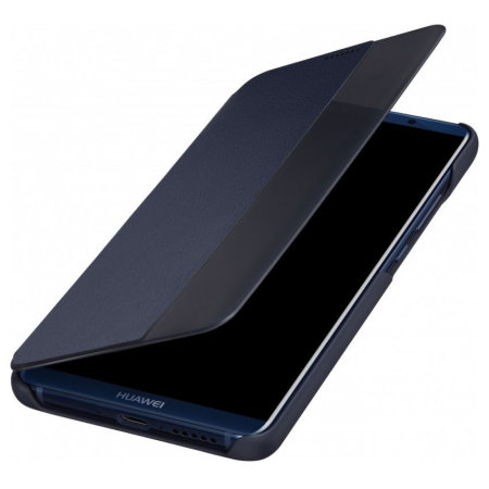Official Huawei Mate 10 Pro Smart View Flip Case - Deep Blue