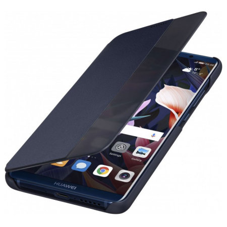 Original Huawei Mate 10 Pro Smart View Flip Case Tasche in blau