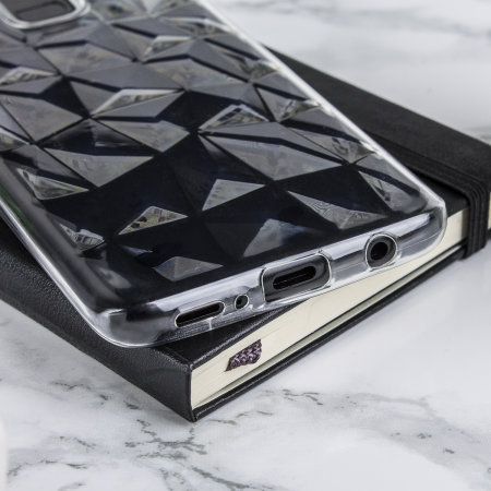 Olixar FlexiShield Diamond Samsung Galaxy S9 Gel Case - Clear