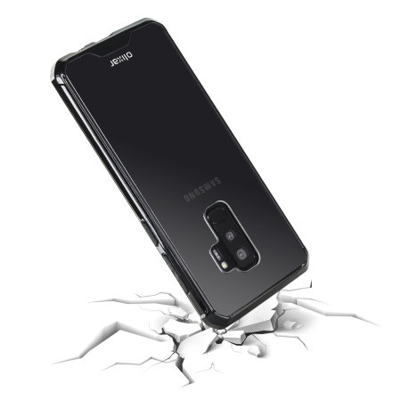 Olixar ExoShield Tough Snap-on Samsung Galaxy S9 Plus Case - Schwarz