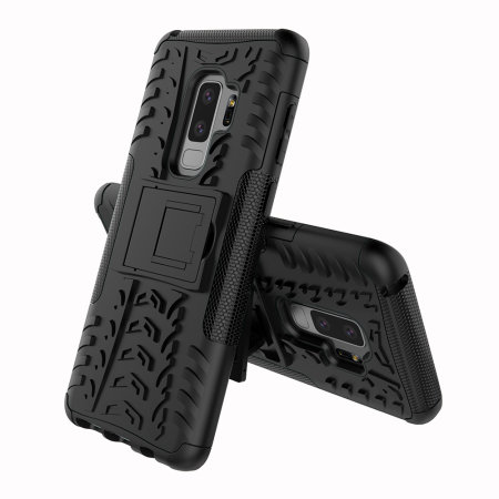 Olixar ArmourDillo Samsung Galaxy S9 Plus Protective Case - Black