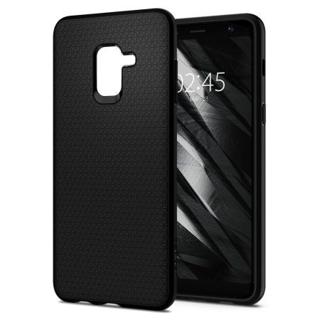 Spigen Liquid Samsung Galaxy A8 2018 Case Black