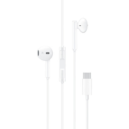Official Huawei CM33 USB-C Stereo Headphones - White
