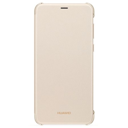 Official Huawei P Smart 2018 Flip Case - Gold