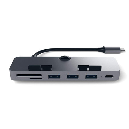 Satechi USB-C iMac 2017 Clamp Pro Multi-Port Adapter - Grey