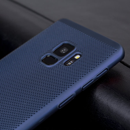Olixar MeshTex Samsung Galaxy S9 Hülle - Marineblau
