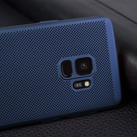 Samsung Galaxy S9 Case - Olixar MeshTex Blue