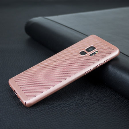 Olixar MeshTex Samsung Galaxy S9 Case - Rose Gold