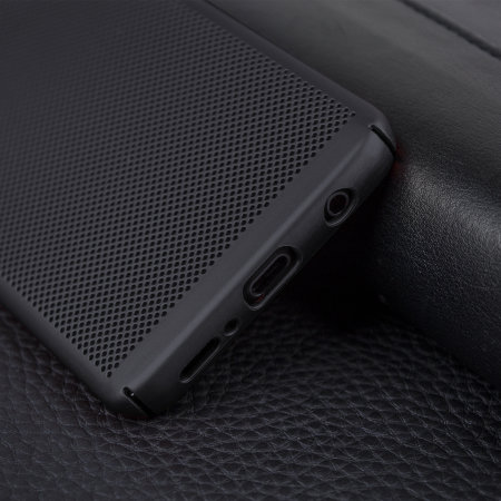 Olixar MeshTex Samsung Galaxy S9 Case - Zwart