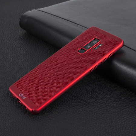 Olixar MeshTex Samsung Galaxy S9 Plus Case - Brazen Red