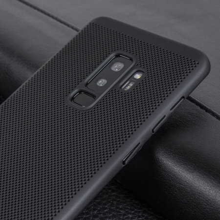 Olixar Mesh Tex Samsung Galaxy S9 Plus Case - Tactical Black