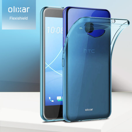 Olixar FlexiShield HTC U11 Life Deksel - Blå