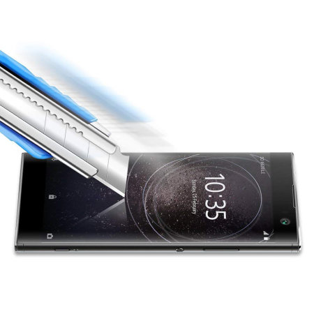 Olixar Sony Xperia XA2 Tempered Glas Displayschutz