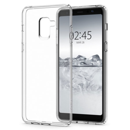 Spigen Liquid Crystal Samsung Galaxy A8 Plus 2018 Case - Clear